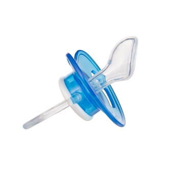 Силиконовая анатомическая пустышка Canpol babies Love&Sea, 6-18 месяцев голубой (22/507 Блакитний) - Pampik - 2