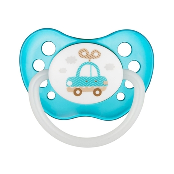 Латексна анатомічна пустушка Canpol Babies Toys 18+, блакитний (23/261 Блакитний) - Pampik