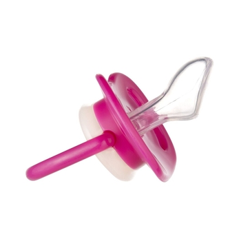 Пустушка силіконова анатомічна Canpol babies Love&sea, 18 міс., рожевий (22/508_new pink) - Pampik - 2