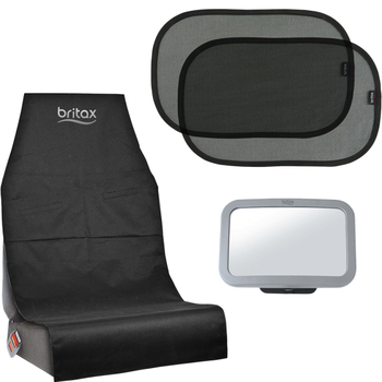 Набір для подорожей Britax Römer 3 в 1: чохол-накидка, шторка та дзеркало (2000010114) - Pampik