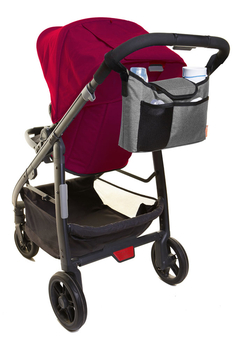 Сумка-органайзер на коляску DreamBaby On-The-Go Grey Denim (F2257) - Pampik - 2