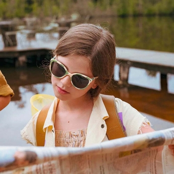 Сонцезахисні окуляри Ki ET LA BuZZ, 6-9 років, Salvia Stripe (63838) - Pampik - 5