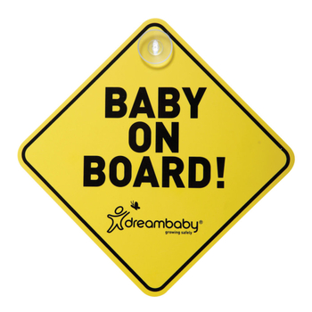 Знак DreamBaby Baby On Board (F211) - Pampik