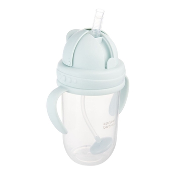 Кружка-непроливайка Canpol babies з трубочкою та обтяжувачем, 270 мл, зелений (56/623_gre) - Pampik - 3