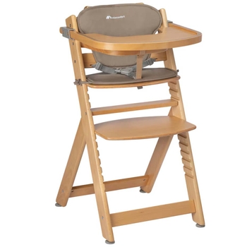 Стульчик для кормления с вкладышем Bebe Confort Timba Natural Wood/Beige (2771014210) - Pampik - 2