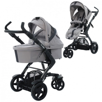 Универсальная коляска 2 в 1 ABC Design 3 Tec Pearl (31094/407) - Pampik