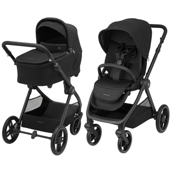 Универсальная коляска 2 в 1 Maxi-Cosi Oxford+ Twillic Black (1978390110) - Pampik