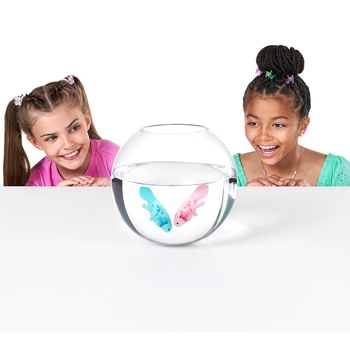 Интерактивная игрушка Pets & Robo Alive S1 Аксолотль, бирюзовый (9556B) - Pampik - 3