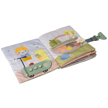 Розвивальна м'яка книжка Taf Toys Садочок у місті Бізібук зайченятка (13355) - Pampik - 3