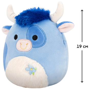 М'яка іграшка Squishmallows Бик Бермайє, 19 см (SQER01213) - Pampik - 6