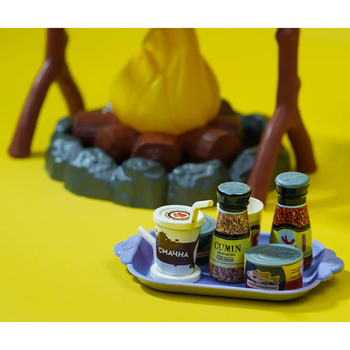 Ігровий набір для кемпінгу Otamanko Мандруй та готуй, 28 елементів (532.02.60) - Pampik - 4