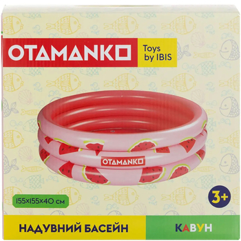 Надувний басейн Otamanko Кавун, круглий, 155×155×40 см (532.02.68) - Pampik - 3