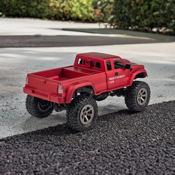 Машинка на радиоуправлении OTAMANKO 4x4 Полноприводный пикап с камерой, красный (532.01.39) - Pampik - 5