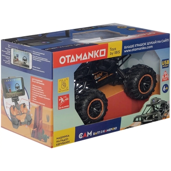 Машинка на радиоуправлении OTAMANKO CAM Багги с камерой, черный (532.01.37) - Pampik - 12