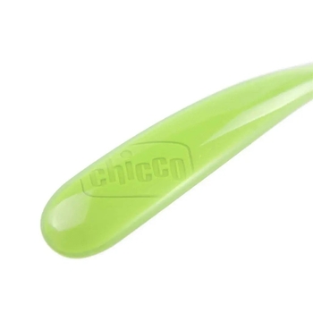 Ложка силиконовая Chicco, зеленый (06828.51) - Pampik - 6