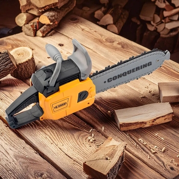 Игрушечный инструмент OTAMANKO Майстерко: бензопила, желтый (532.01.44) - Pampik - 4