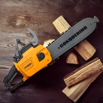 Игрушечный инструмент OTAMANKO Майстерко: бензопила, желтый (532.01.44) - Pampik - 5