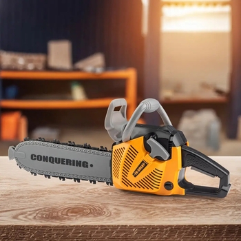 Игрушечный инструмент OTAMANKO Майстерко: бензопила, желтый (532.01.44) - Pampik - 3