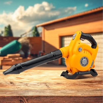 Іграшковий інструмент OTAMANKO Майстерко: садова повітродувка, жовтий (532.01.50) - Pampik - 3