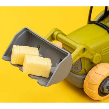 Ігровий набір-конструкторOTAMANKO Веселий хутір: трактор з причепом та ферма з вівцями та курями (532.01.60) - Pampik - 5