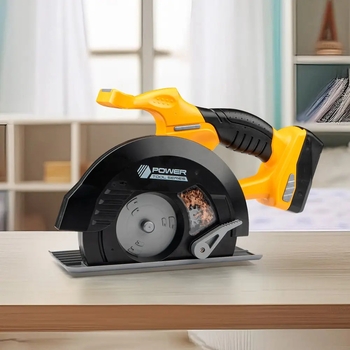 Іграшковий інструмент OTAMANKO Майстерко: циркулярна пилка, жовтий (532.01.46) - Pampik - 4