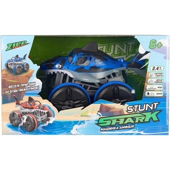 Машинка-амфибия на радиоуправлении ZIPP Toys Shark, синий (532.01.13) - Pampik - 12