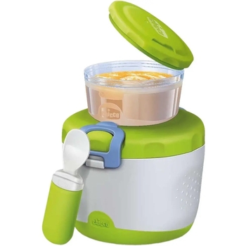 Набір контейнерів Chicco Easy Meal з ложкою (07659.00.00) - Pampik