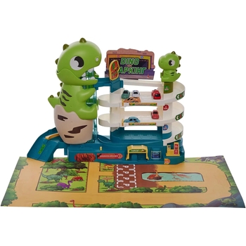 Игровой набор ZIPP Toys Dino Автотрек-паркинг, электрический, 6 машинок (532.01.26) - Pampik - 5