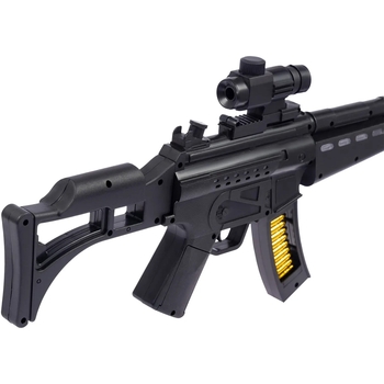 Автомат світло-звуковий ZIPP Toys MP5, чорний (532.01.19) - Pampik - 5