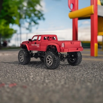 Машинка на радиоуправлении OTAMANKO 4x4 Полноприводный пикап с камерой, красный (532.01.39) - Pampik - 6