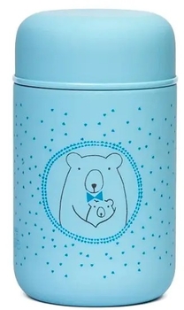 Термос для їжі Suavinex Сенс життя, блакитний (305916) - Pampik