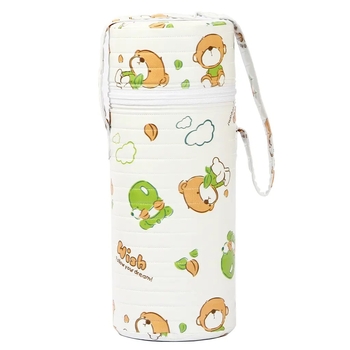 Термоконтейнер для пляшечок Lindo Ведмедики в хмарах, для 1 пляшечки (Pk 908) - Pampik