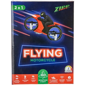 Квадрокоптер ZIPP Toys Flying Motorcycle Blue, синий (532.00.39) - Pampik - 9
