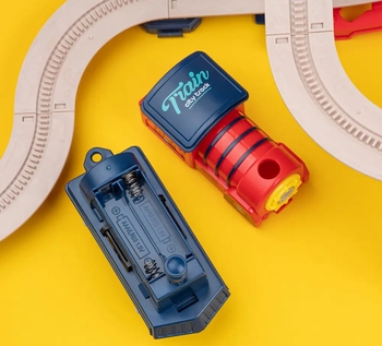 Игровой набор Otamanko Трюковая железная дорога Храбрый паровозик, 142 детали (532.02.27) - Pampik - 7