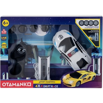 Машинка на радіокеруванні Otamanko Дрифт-машинка 4x4 Drift Race, білий (532.02.40) - Pampik - 7