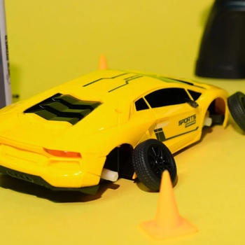 Машинка на радіокеруванні Otamanko Дрифт-машинка 4x4 Drift Race, жовтий (532.02.39) - Pampik - 6