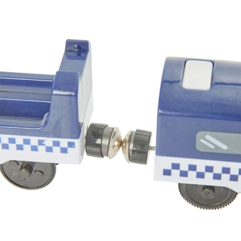 Ігровий набір ZIPP Toys Міський експрес, 104 деталі, синій (532.01.10) - Pampik - 3