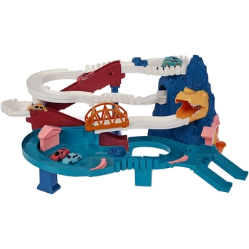 Игровой набор ZIPP Toys Dino Автотрек-серпантин, электрический, 6 машинок (532.01.25) - Pampik - 3