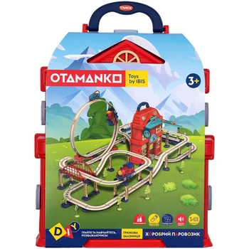 Игровой набор Otamanko Трюковая железная дорога Храбрый паровозик, 142 детали (532.02.27) - Pampik - 11
