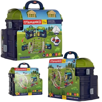 Ігровий набір Otamanko Трюкова залізниця Хоробрий паровозик, 175 деталей (532.02.29) - Pampik - 10