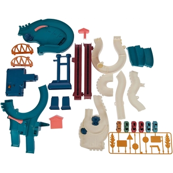 Игровой набор ZIPP Toys Dino Автотрек-серпантин, электрический, 6 машинок (532.01.25) - Pampik - 8