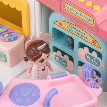 Ігровий набір Otamanko Зоодім на колесах (532.02.10) - Pampik - 8