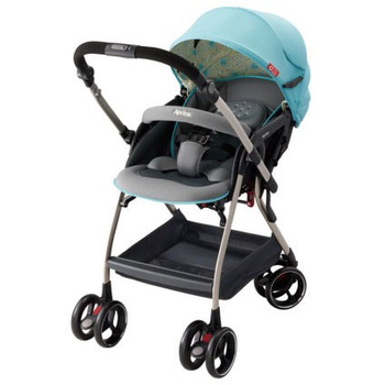 Прогулочная коляска Aprica Optia АВ, голубой (2011697) - Pampik