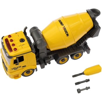 Машинка-конструктор Otamanko Автоконструктор Бетономешалка (532.01.89) - Pampik - 2