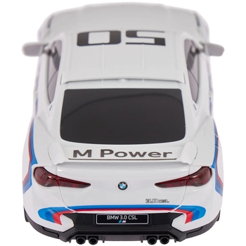 Машинка на радиоуправлении Rastar BMW 3.0 CSL 1:24, белый (454.00.90) - Pampik - 6
