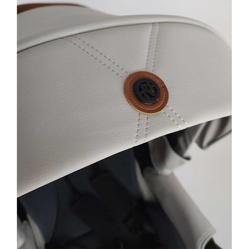 Універсальна коляска 2в1 Roan Bass Next Perl Dark Grey, екошкіра (R-BN-PD) - Pampik - 12