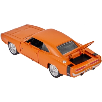 Машинка Rastar 1970 Dodge Charger R/T 1:36, оранжевый (454.00.96) - Pampik - 4