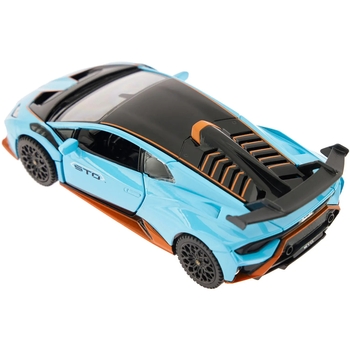 Машинка Rastar Lamborghini Huracan STO 1:32, блакитний (454.00.79) - Pampik - 3