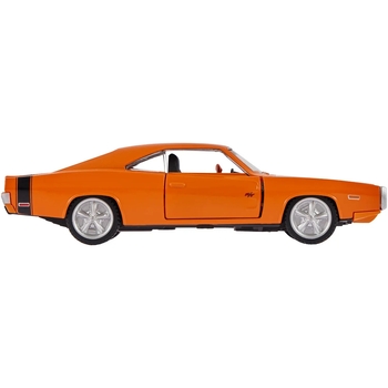 Машинка Rastar 1970 Dodge Charger R/T 1:36, оранжевый (454.00.96) - Pampik - 5