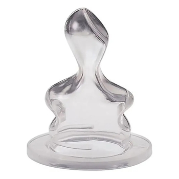 Соска силіконова антіколікова Nip, середній потік, 6+, 2 шт. (33007) - Pampik - 2